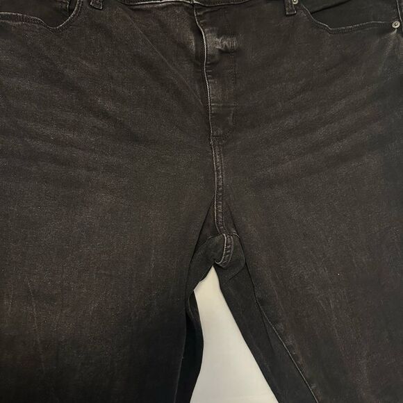 NWT Women's High-Rise Skinny Black Jeans - Ava & Viv™ size 22 - Picture 3 of 14